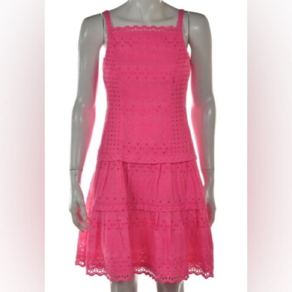 Nanette Lepore Pink Lace Dress